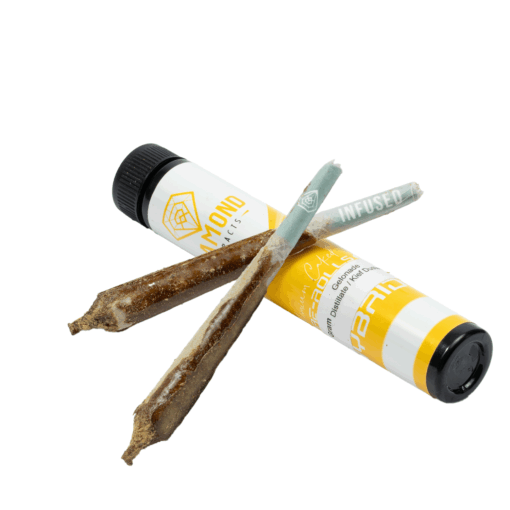Diamond Pre-Rolls - Distillate/Kief Dusted - Gelonade (2 x 1g)