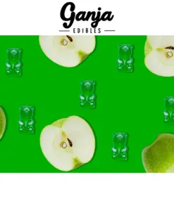 Ganja Bears (150mg THC) - Green Apple Ganja Bears (150mg THC) - Green Apple