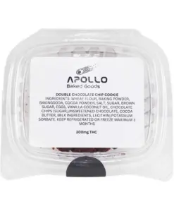 Apollo Edibles - Double Chocolate Chip Cookies (300mg) Apollo Edibles - Double Chocolate Chip Cookies (300mg)