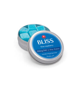 Bliss - THC Gummies (250mg) - Blue Raspberry Bliss - THC Gummies (250mg) - Blue Raspberry