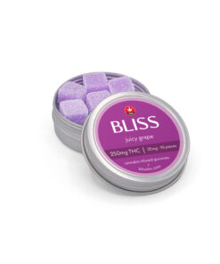 Bliss - THC Gummies (250mg) - Juicy Grape Bliss - THC Gummies (250mg) - Juicy Grape