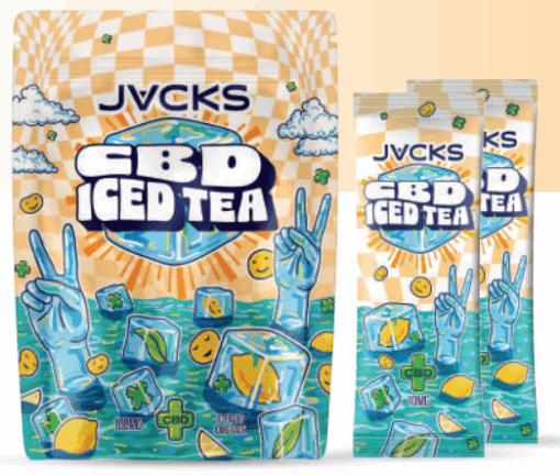 JACKS Powder Drink Mix - CBD Iced Tea 100mg