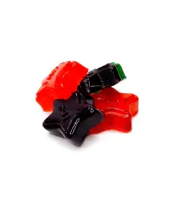 Apollo - Shooting Star Gummies (500mg) - Key Lime / Fruit Punch (Indica)