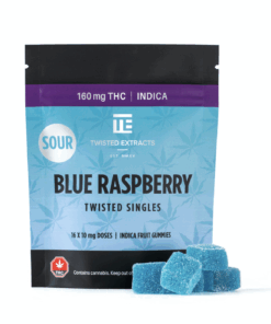 Twisted Extracts - Singles 160mg - Sour Blue Raspberry (Indica)