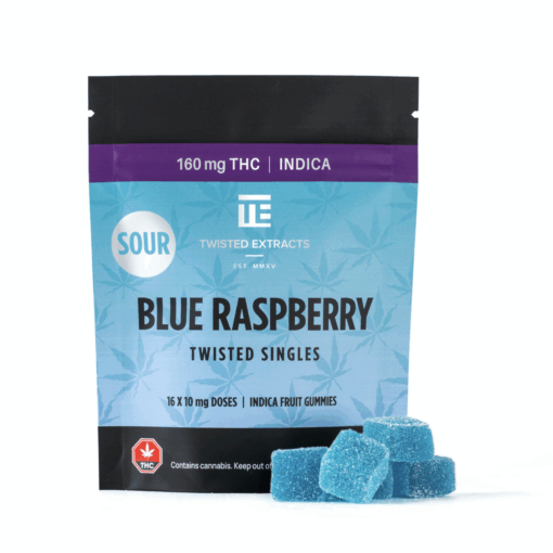 Twisted Extracts - Singles 160mg - Sour Blue Raspberry (Indica)