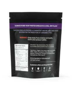 Twisted Extracts - Singles 160mg - Sour Blue Raspberry (Indica)