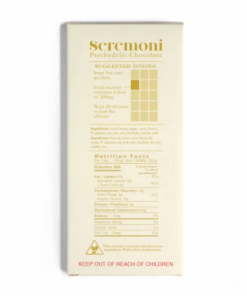 Seremoni Psilocybin Chocolate Bar (3000mg) - Sea Salt Seremoni Psilocybin Chocolate Bar (3000mg) - Sea Salt