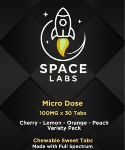 Space Labs - Chewable Sweet Mushroom Tabs - Micro-Dose (Variety-Pack 3 Grams)
