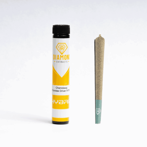 Diamond Pre-Rolls - HTFSE - Chemdawg x Sundae Driver (3 x 1g)