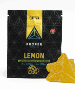 Proper Extracts - 1080mg THC Gummies - Lemon (Sativa) Proper Extracts - 1080mg THC Gummies - Lemon (Sativa)