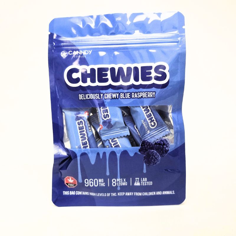 Canndy Edibles - Chewies (Blue Raspberry 960mg THC) Canndy Edibles - Chewies (Blue Raspberry 960mg THC)
