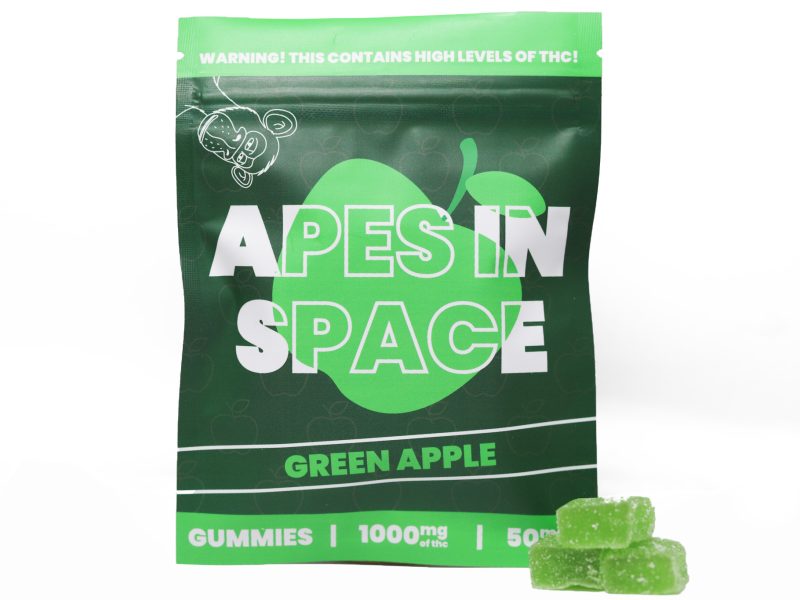 Apes in Space (1000mg) - Green apple Apes in Space (1000mg) - Green apple