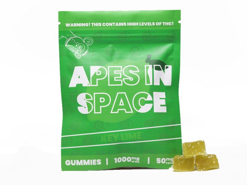 Apes in Space (1000mg) - Keylime Apes in Space (1000mg) - Keylime