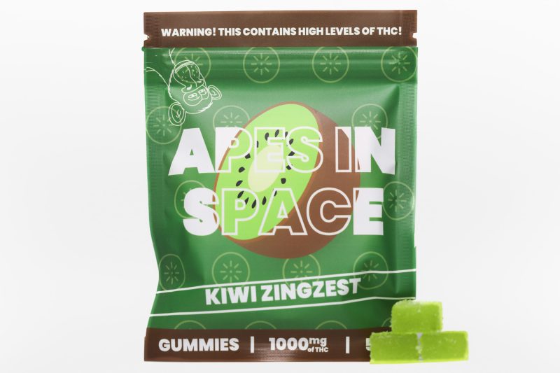 Apes in Space (1000mg) - Kiwi Zingzest Apes in Space (1000mg) - Kiwi Zingzest
