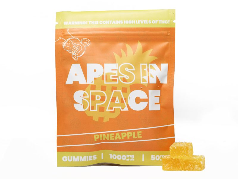 Apes in Space (1000mg) - Pineapple Apes in Space (1000mg) - Pineapple