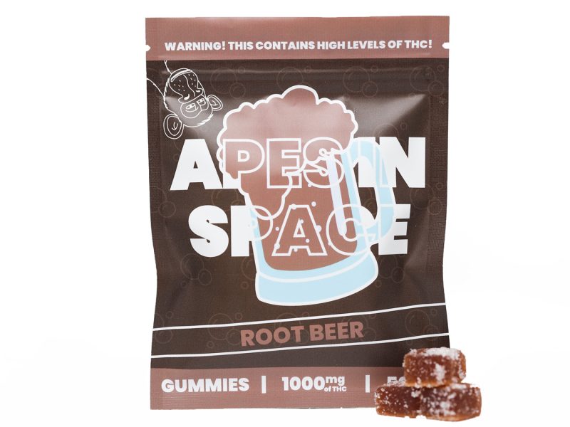 Apes in Space (1000mg) - Rootbeer Apes in Space (1000mg) - Rootbeer