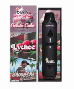Burn Triple Threat Vape (9g) - Gelato Cake + Lychee + Snoop OG