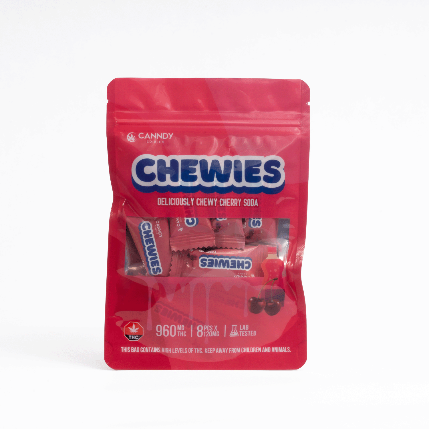 Canndy Edibles - Chewies (Cherry Soda 960mg THC) Canndy Edibles - Chewies (Cherry Soda 960mg THC)
