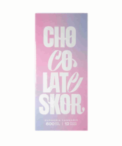 Euphoria Cannabis THC Chocolate 600mg - Chocolate Skor