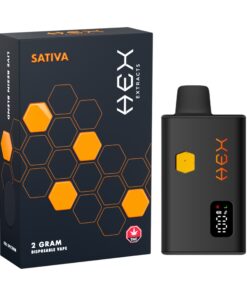 Hex Extracts Live Resin 2g Vape - Tropical Crack (Sativa)
