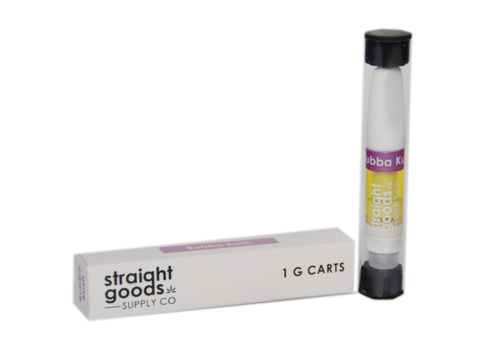 Straight Goods 1g Carts - Bubba Kush Straight Goods 1g Carts - Bubba Kush