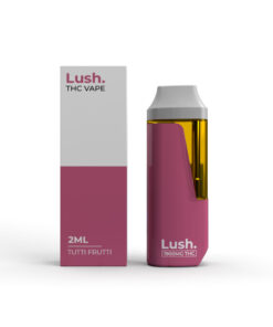 Lush - Discreet THC Disposable Vape (2 Grams) - Tutti Frutti (Hybrid)