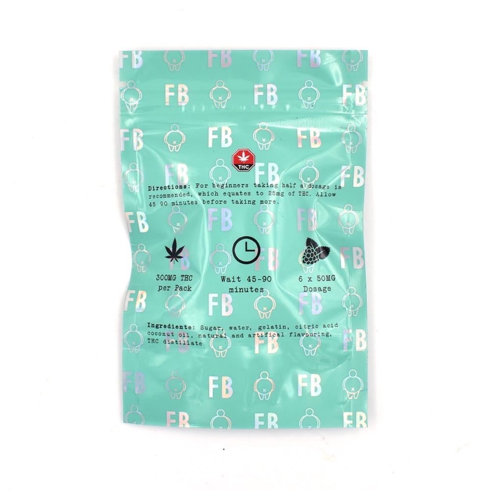 Fat Boy Edibles - Biggie Blue Raspberry Fat Boy Edibles - Biggie Blue Raspberry