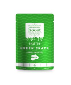 Boost 1g Shatter - Green Crack Boost 1g Shatter - Green Crack