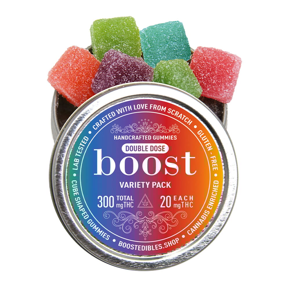 Boost Gummies - THC Variety 300mg Boost Gummies - THC Variety 300mg