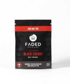 Faded Jelly Blocks - Black Cherry (360mg)