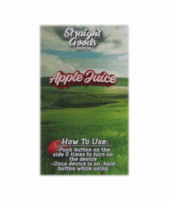 Straight Goods Vape (3g) - Apple Juice (Indica)