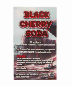 Burn Disposable Vape (3g) - Black Cherry Soda (Indica)