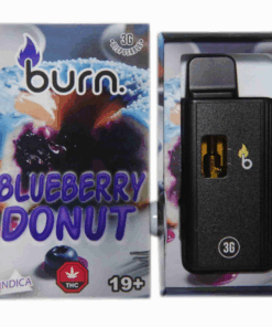 Burn Disposable Vape (3g) - Blueberry Donut (Indica) Burn Disposable Vape (3g) - Blueberry Donut (Indica)