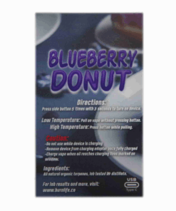 Burn Disposable Vape (3g) - Blueberry Donut (Indica)
