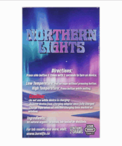 Burn Live Resin Vape (2g) - Northern Lights (Indica)