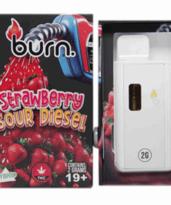 Burn Disposable Vape (2g) - Strawberry Sour Diesel (Hybrid) Burn Disposable Vape (2g) - Strawberry Sour Diesel (Hybrid)