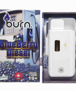 Burn Disposable Vape (2g) - Blueberry Diesel (Hybrid) Burn Disposable Vape (2g) - Blueberry Diesel (Hybrid)
