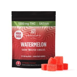 Twisted Extracts - Singles 1200mg - Watermelon (Sativa) Twisted Extracts - Singles 1200mg - Watermelon (Sativa)