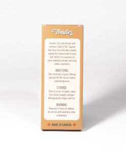 Toastiez High Dose THC Chocolate Bar - Caramel Coffee 1000mg