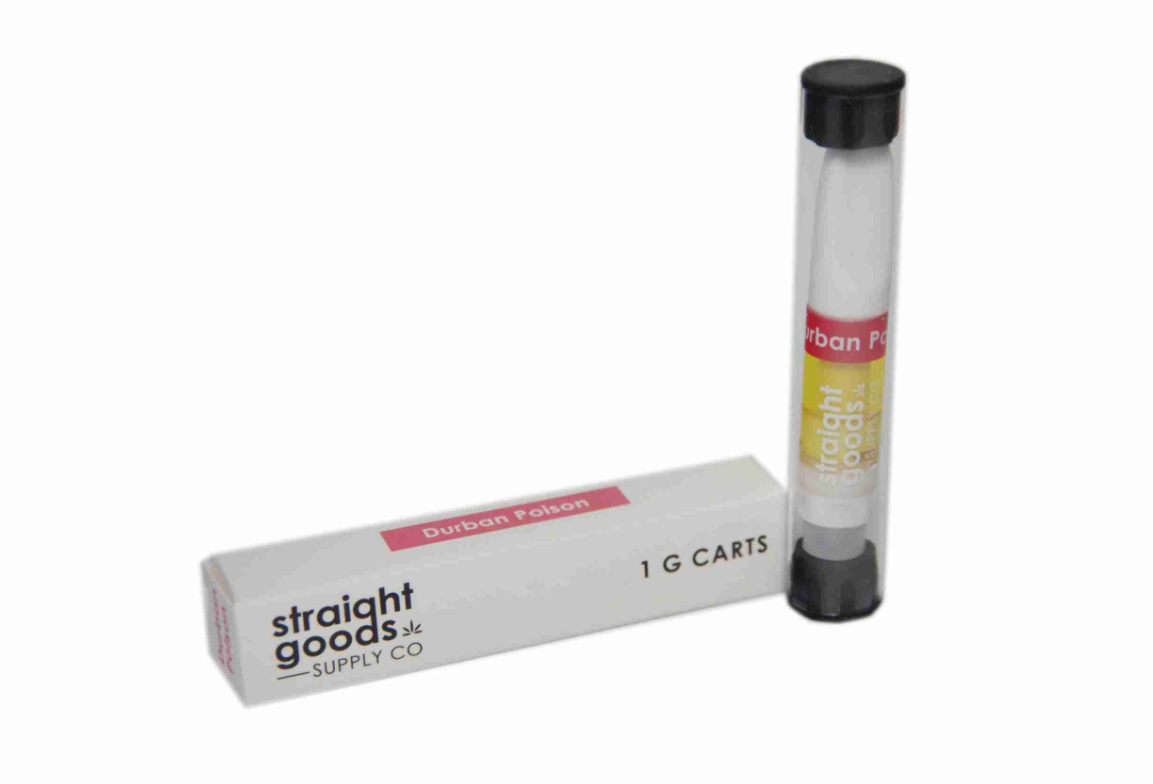 Straight Goods 1g Cart - Durban Poison Straight Goods 1g Cart - Durban Poison