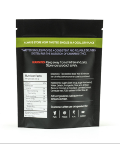 Twisted Extracts - Singles 160mg - Sour Green Apple (Sativa)