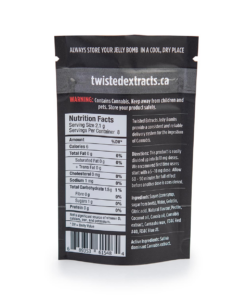 Twisted Extracts - Jelly Bombs 1:1 80mg - Grape Halley's Comet